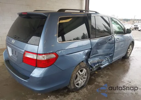 2007 Honda Odyssey Ex from USA, damaged, VIN 5FNRL384X7B020548